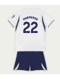 Otroške Nogometnih dresov Tottenham Hotspur Omar Marmoush #22 Domači 2026-27 Kratki rokavi (+ hlače)